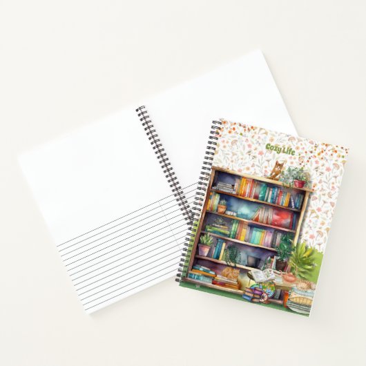 Boeken en Kattenliefhebbers Hygge Verjaardag Pensi (Binnen)