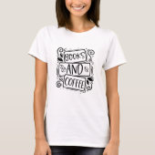Boeken en koffie - boekenovers t-shirt (Voorkant)