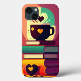 Boeken en koffie Case-Mate iPhone case