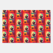 Boeken en koffie inpakpapier vel (Voorkant 3)