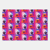 Boeken en koffie inpakpapier vel (Voorkant 2)