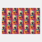 Boeken en koffie inpakpapier vel (Voorkant)