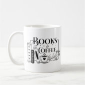 Boeken en koffie koffiemok (Links)
