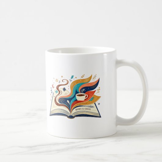 Boeken En Koffie Koffiemok (Rechts)