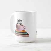 Boeken en Koffie Koffiemok (Voorkant links)