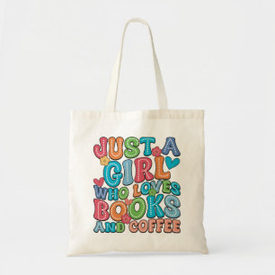 Boeken en koffie liefhebbers tote bag