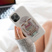 Boeken en koffie met persoonlijke titel Case-Mate iPhone case