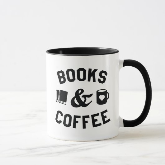 Boeken en koffie mok (Rechts)