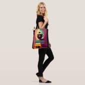 Boeken en koffie tote bag (Op model)