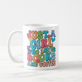 Boeken- en koffieliefhebber koffiemok