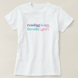 Boeken en leesliefde t-shirt