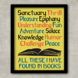 Boeken en Lezen Poster - Al dit