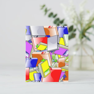 Boeken en meer boeken briefkaart