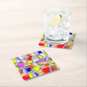 Boeken en meer boeken kartonnen onderzetters (Insitu)