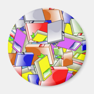 Boeken en meer boeken magneet