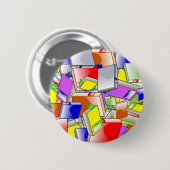 Boeken en meer boeken ronde button 5,7 cm (Voorkant /achterkant)