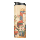 Boeken en objecten van een Koreaans Scholar Thermosbeker (Geroteerd rechts)