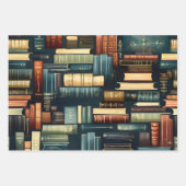 Boeken en Planten Inpakpapier Vel (Voorkant 3)