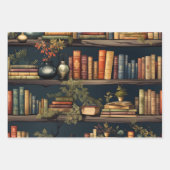 Boeken en Planten Inpakpapier Vel (Voorkant 2)