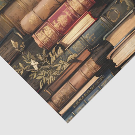 Boeken en Planten Tissuepapier (Detail)