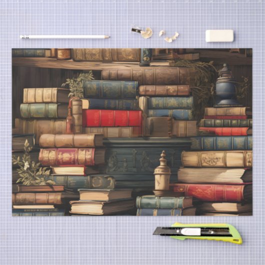 Boeken en Planten Tissuepapier (Craft)