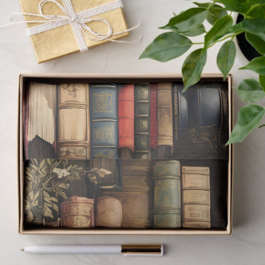 Boeken en Planten Tissuepapier (Geschenk)