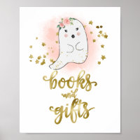 Boeken en pompoenen met Baby shower