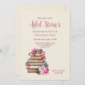 Boeken en Rozen Kaart (Voorkant / Achterkant)