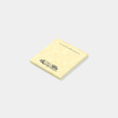 boeken en schrijven Quill Custom Stickies Post-it® Notes (Schuin)