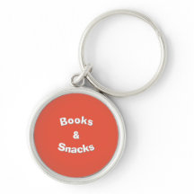 Boeken en snacks aanpasbare slogan