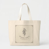 Boeken en specerijen grote tote bag (Voorkant)