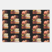 Boeken en thee inpakpapier vel (Voorkant 2)