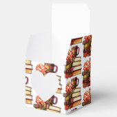 Boeken en thee wit bedankdoosjes (Geopend)