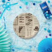  boeken en tijdschriften mengen Bord papier (Feest)