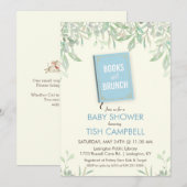 Boeken en Uitnodiging tot Baby shower Brunch (Voorkant / Achterkant)