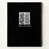 Boeken en wijn kleur me doedel (Achterkant)