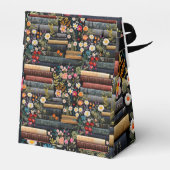 Boeken en wilde bloemen bedankdoosjes (Achterkant)