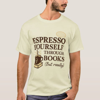 Boeken & Espresso Shirt – voor gezellige koffiemom