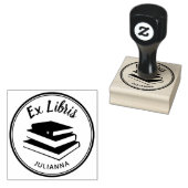 Boeken Ex Libris Aangepaste Boekplaat Gepersonalis Rubberstempel (Gestempeld)