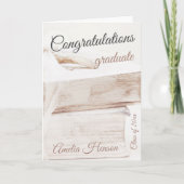 Boeken feliciteren Afstuderen Afstuderen Kaart (Voorkant)
