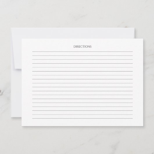 Boeken Floral Vrijgezellenfeest Recept Kaarten (Achterkant)