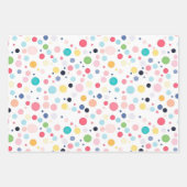 Boeken Galaxy Stars Kleurrijke Polka Dot School Th Inpakpapier Vel (Voorkant 3)
