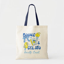 Boeken & Gelato Amalfikust Retro Italië Liefhebber