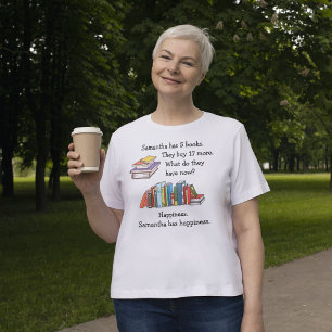 Boeken = Geluk, Liefde om te lezen T-shirt