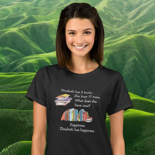 Boeken = Geluk, Liefde om te lezen T-shirt