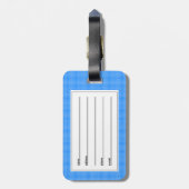 BOEKEN GESTAPELD BAGAGELABEL (Achterkant verticaal)