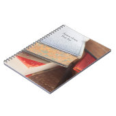  boeken gestapeld notitieboek (Linkerzijde)