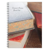  boeken gestapeld notitieboek (Voorkant)
