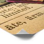 Boeken geven een oplossing aan de Verenigde vleuge Poster (Hoek)