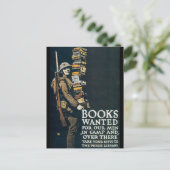 Boeken gezocht in Tweede Wereldoorlog Briefkaart (Staand voorkant)